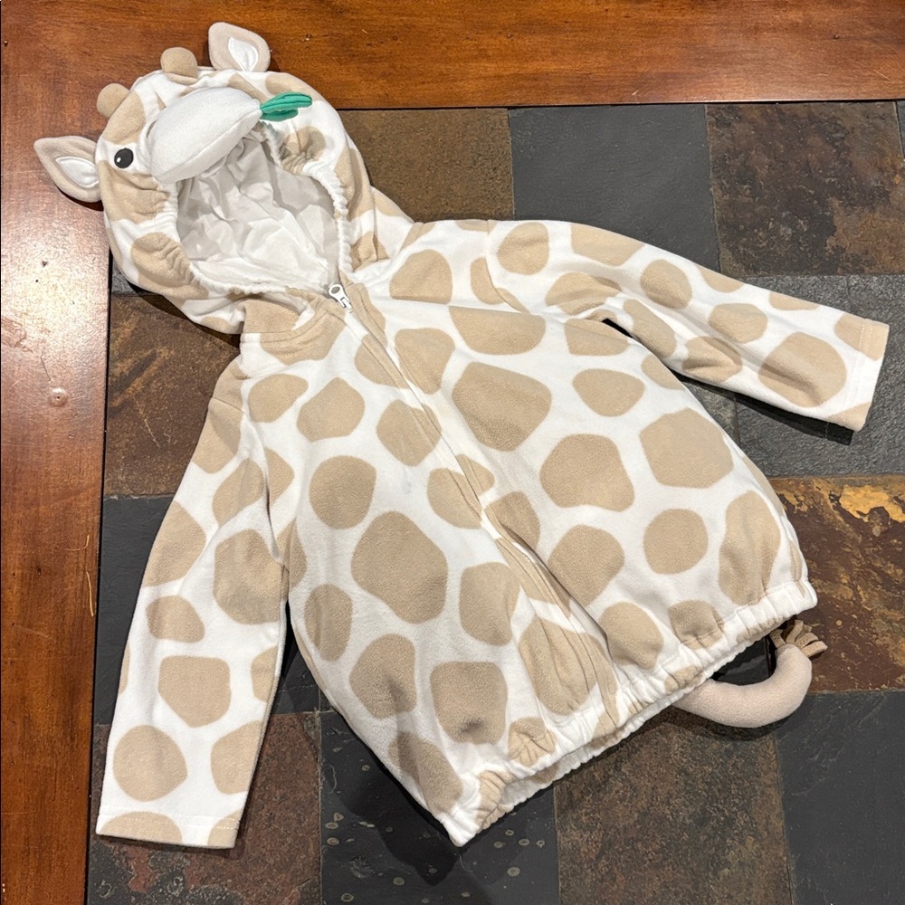 Carter's Baby Giraffe Costume Size 24M Halloween Holiday Party Costume EUC